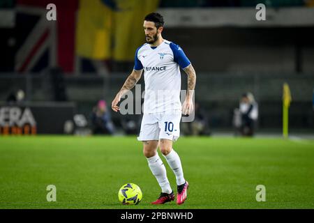 Marcantonio Bentegodi Stadium, Verona, Italien, 06. Februar 2023, Luis Alberto von Latium in Aktion während des FC Hellas Verona gegen SS Lazio (portra Stockfoto