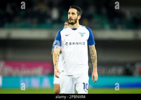 Marcantonio Bentegodi Stadium, Verona, Italien, 06. Februar 2023, Luis Alberto von Latium beim Hellas Verona FC gegen SS Lazio (Porträtarchiv Stockfoto