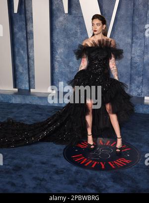 Beverly Hills, USA. 12. März 2023. Paris Jackson nimmt am 12. März 2023 im Wallis Annenberg Center for the Performing Arts in Beverly Hills, Kalifornien, an der 2023 Vanity Fair Oscar Party Teil. Foto: Crash/imageSPACE/Sipa USA Kredit: SIPA USA/Alamy Live News Stockfoto