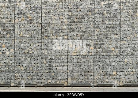 Die Große Gabionenmauer Stockfoto