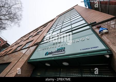 Büro Des Ombudsmanns Der Polizei, Belfast, Nordirland. Stockfoto