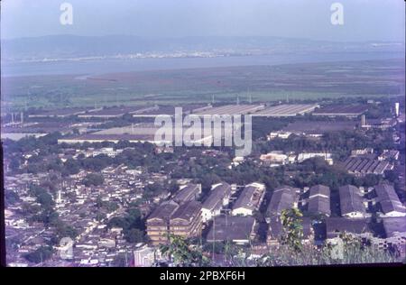 Arial View in Mumbai City, Maharashtra, Indien Stockfoto