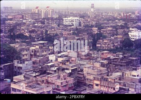 Arial View in Mumbai City, Maharashtra, Indien Stockfoto