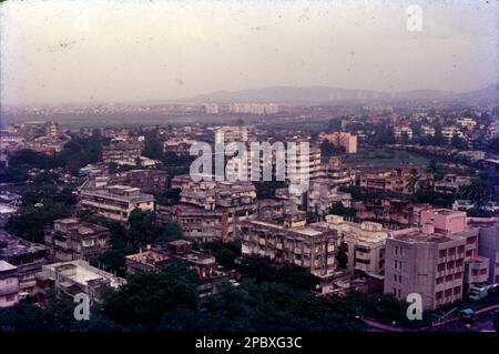 Arial View in Mumbai City, Maharashtra, Indien Stockfoto