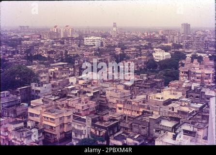 Arial View in Mumbai City, Maharashtra, Indien Stockfoto