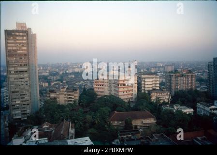 Arial View in Mumbai City, Maharashtra, Indien Stockfoto