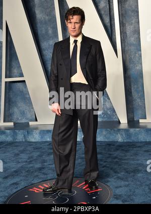 Beverly Hills, USA. 12. März 2023. Matt Smith kommt am 12. März 2023 zur Vanity Fair Oscar Party im Wallis Annenberg Center for the Performing Arts in Beverly Hills, Kalifornien. © OConnor-Arroyo/AFF-USA.com Kredit: AFF/Alamy Live News Stockfoto