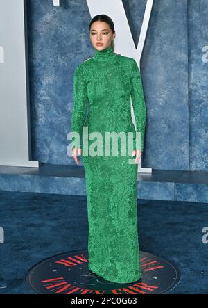 Beverly Hills, USA. 13. März 2023. Madelyn Cline auf der Vanity Fair Oscar Party 2023 im Wallis Annenberg Center. Bildnachweis: Paul Smith/Alamy Live News Stockfoto