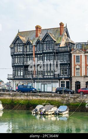 Dartmouth Harbour, Dartmouth, Devon, England, Europa Stockfoto