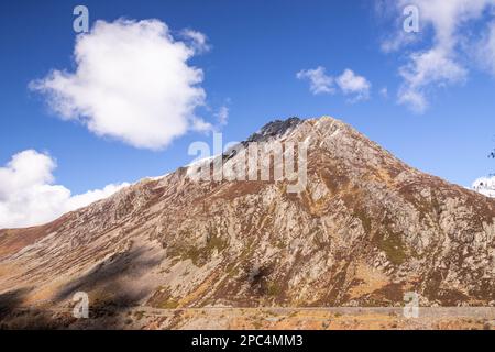 Pen yr Ole Wen Mountain, Snowdonia, Nordwales Stockfoto