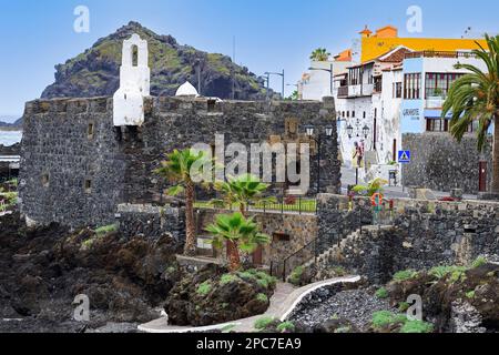 Castillo de San Miguel, Garachico, Teneriffa, Kanarische Inseln, Spanien, Europa Stockfoto