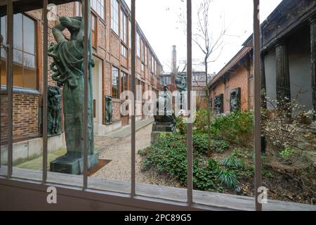 WIEDERERÖFFNUNG DES BOURDELLE MUSEUMS IN PARIS Stockfoto