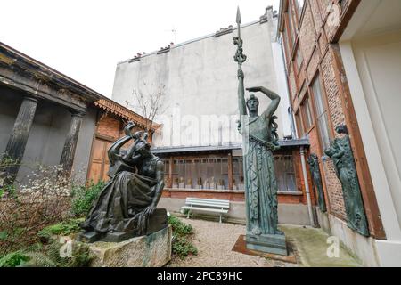 WIEDERERÖFFNUNG DES BOURDELLE MUSEUMS IN PARIS Stockfoto