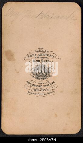 Generalmajor Winfield Scott Hancock vom Generalstab der USA Volunteers Infanterie Regiment in Uniform / vom Foto Negativ in Bradys National Portrait Gallery.. Liljenquist Family Sammlung von Bürgerkriegsfotos, pp/liljpaper. Hancock, Winfield Scott, 1824-1886, Usa, Armee, Leute, 1860-1870, Soldaten, Union, 1860-1870, Militäruniformen, Union, 1860-1870, USA, Geschichte, Bürgerkrieg, 1861-1865, Militärpersonal, Union. Stockfoto