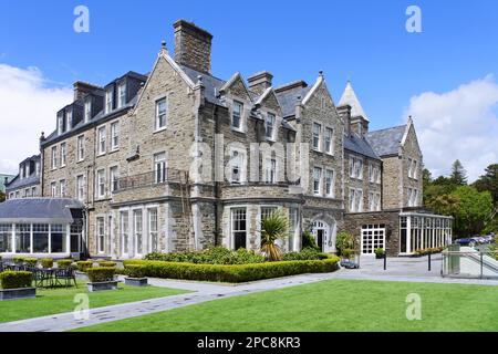 Das luxuriöse Parknasilla Hotel am Ring of Kerry, Irland - John Gollop Stockfoto