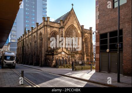 Mill Hill Chapel ist eine Unitaristische Kirche in Leeds, West Yorkshire, England Stockfoto