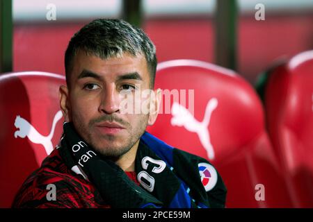 Girona, Spanien, 13. März 2023. Spanisch La Liga: Girona FC / Atlético de Madrid. Kredit: Joan G/Alamy Live News Stockfoto