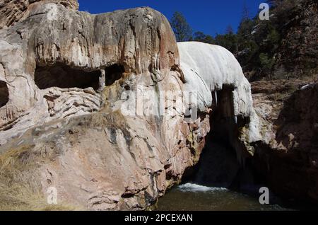 Soda Verdammt Jemez Springs New Mexico Stockfoto