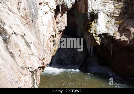 Soda Verdammt Jemez Springs New Mexico Stockfoto