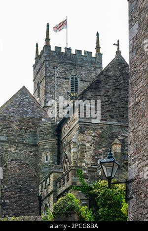 Kirche in Dartmouth, Devon, England, Europa Stockfoto