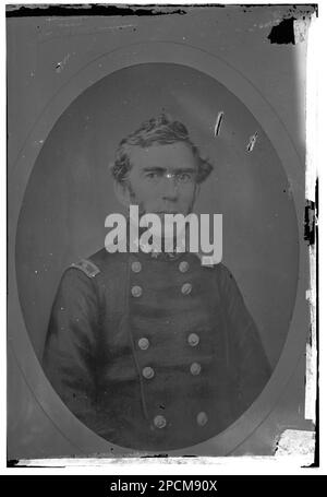 Braxton Bragg, CSA. Bürgerkriegsfotos, 1861-1865. Usa, Geschichte, Bürgerkrieg, 1861-1865. Stockfoto