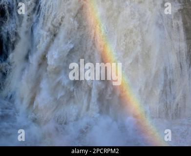 Augrabies Falls in Flood, 22 November 2022, Nordkap, Südafrika Stockfoto