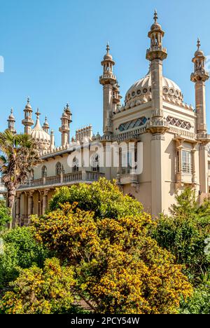 Historischer königlicher Pavillon von Brighton in East Sussex, England Stockfoto