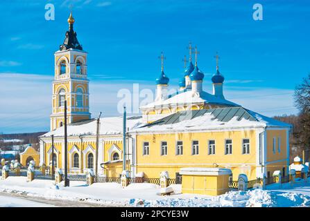 Region Wladimir. Russland. Die Stadt Lakinsk. Die Kirche der Ikone der Mutter Gottes von Kasan Stockfoto