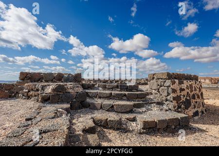 Kalköfen von La Hondura auf der Insel Fuerteventura, Kanarische Inseln Stockfoto