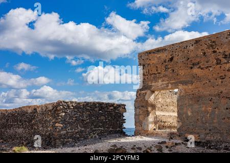 Kalköfen von La Hondura auf der Insel Fuerteventura, Kanarische Inseln Stockfoto