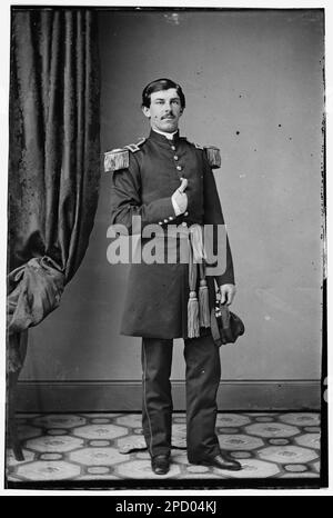 Captain Isaac D. Derussy, 1. US Inf. Bürgerkriegsfotos, 1861-1865. Usa, Geschichte, Bürgerkrieg, 1861-1865. Stockfoto