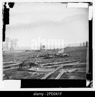 Antietam, Maryland. Sieh dir an, wo Sumner's Corps aufbrach. Bürgerkriegsfotos, 1861-1865. Usa, Geschichte, Bürgerkrieg, 1861-1865. Stockfoto