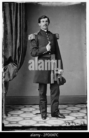 Captain Isaac D. Derussy, 1. US Inf. Bürgerkriegsfotos, 1861-1865. Usa, Geschichte, Bürgerkrieg, 1861-1865. Stockfoto