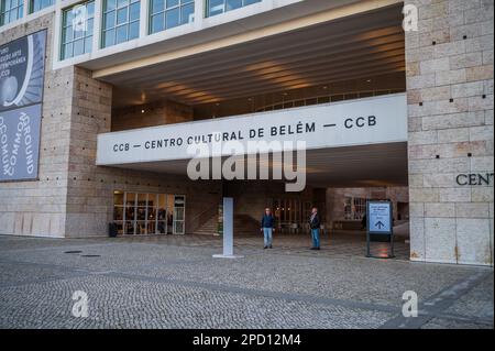 CCB Centro Cultural de Belem / Kulturzentrum von Belem in Lissabon, Portugal Stockfoto