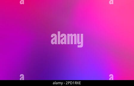 Abstrakter unscharfer verlaufender Hintergrund in Rosa und Blau. Stockfoto