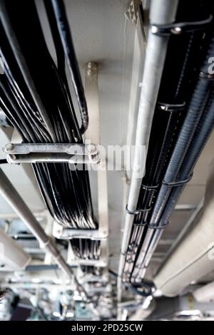 HMS Montrose beim letzten Besuch in Montrose Stockfoto