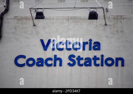 Busbahnhof Victoria. Kredit: Sinai Noor/Alamy Stock Photo Stockfoto