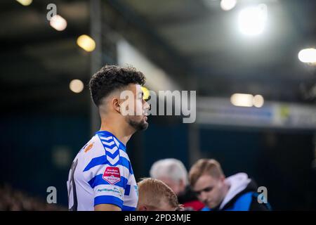 DOETINCHEM, NIEDERLANDE - MÄRZ 13: Rio Hillen von De Graafschap vor dem Keuken Kampioen Divisie Match zwischen De Graafschap und PEC Zwolle in De Vijverberg am 13. März 2023 in Doetinchem, Niederlande (Foto von Rene Nijhuis/Orange Pictures) Stockfoto