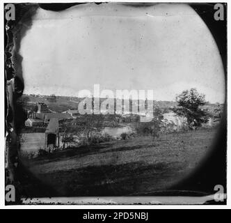 Richmond, Virginia. Blick auf Belle Isle. Bürgerkriegsfotos, 1861-1865. Usa, Geschichte, Bürgerkrieg, 1861-1865. Stockfoto