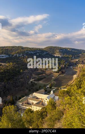 Abtei Senanque, Provence-Alpes-Cate d'Azur, Frankreich Stockfoto