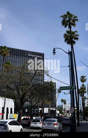 LOS ANGELES 20230313 City National Bank und 1. Century Bank in Beverly Hills. Foto: Henrik Montgomery / TT / Code 10060 Stockfoto