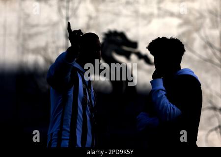 Porto, Portugal. 14. März 2023. Vor dem Spiel der UEFA Champions League im Estadio do Dragao, Porto, bietet sich ein allgemeiner Blick vor dem Stadion. Der Bildausdruck sollte lauten: Jonathan Moscrop/Sportimage Credit: Sportimage/Alamy Live News Stockfoto