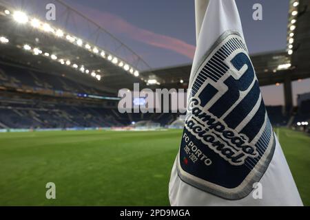 Porto, Portugal. 14. März 2023. Ein allgemeiner Blick auf das Stadion vor dem Spiel der UEFA Champions League im Estadio do Dragao, Porto. Der Bildausdruck sollte lauten: Jonathan Moscrop/Sportimage Credit: Sportimage/Alamy Live News Stockfoto