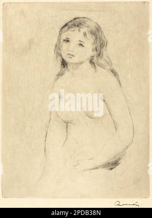 Studie für eine Bather (Etude pour une baigneuse) 1841/1919 von Pierre-Auguste Renoir Stockfoto