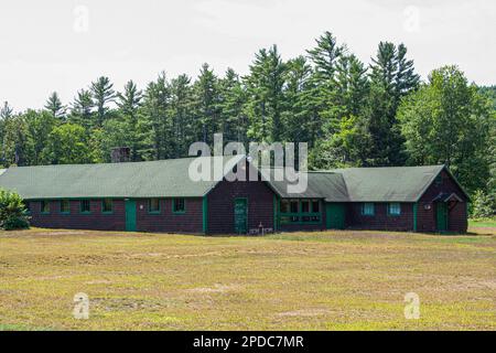 New Hampshire, Allenstown, Bear Brook State Park, Museen, CCC Camp, Ziviles Schutzkorps, New Deal, Wald, Bewirtschaftung, Ökologie, Stockfoto