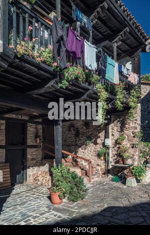 Bárcena Mayor, erklärte die schönste Stadt in Spanien, Kantabrien, Europa Stockfoto