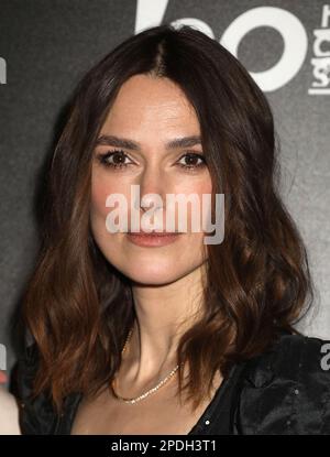 14. März 2023, New York City, New York, USA: Schauspieler KEIRA KNIGHTLEY nimmt an der New Yorker Premiere des 20. Jahrhunderts Teil Studiosâ™ True-Crime-Thriller â€˜Boston Stranglerâ€™ im Museum of Modern Art. (Kreditbild: © Nancy Kaszerman/ZUMA Press Wire) NUR REDAKTIONELLE VERWENDUNG! Nicht für den kommerziellen GEBRAUCH! Stockfoto