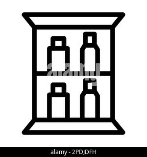 Medizingeräte Vektor Dickes Liniensymbol Für Den Persönlichen Und Kommerziellen Gebrauch. Stockfoto