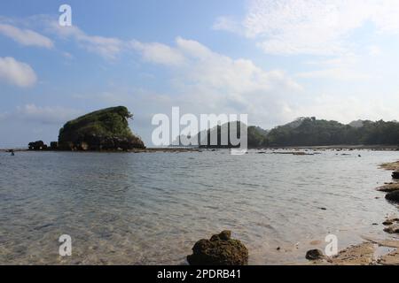 Red Island in Banyuwangi, Ost-Java, Indonesien Stockfoto