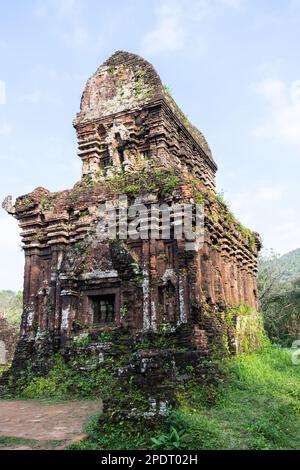 Bilder von den alten Hindu-Tempeln von My Son in der Nähe von Hoi an in Vietnam Stockfoto